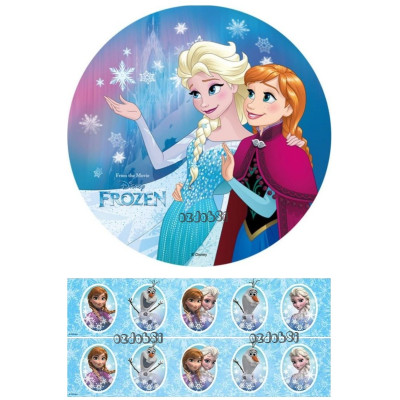 Ledové království 3 - jedlý papír 