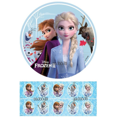 Ledové království 5 - jedlý papír 