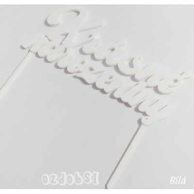 Krásne narozeniny č.13 - plastový zápich