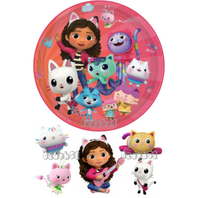 Jedlý papír Gabbi – mix obrázků A4 | Dortová dekorace