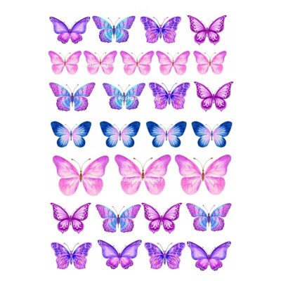 Motýli 5 - jedlý papír