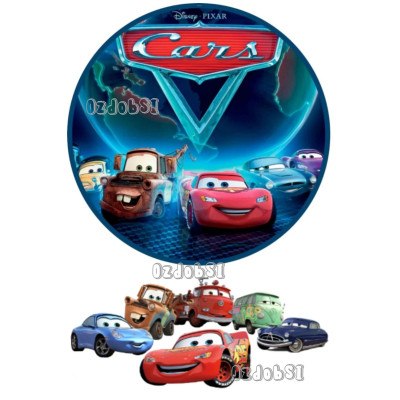 Cars (auta) 3 - jedlý papír 
