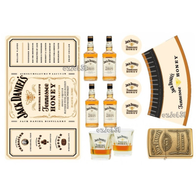 Jack Daniels HONEY - jedlý papír
