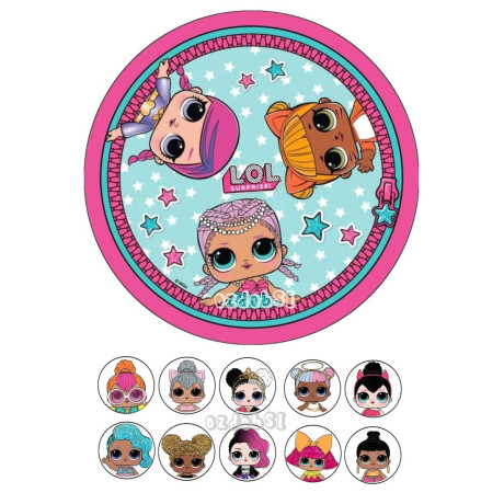 L.O.L. surprise 2 - jedlý papír