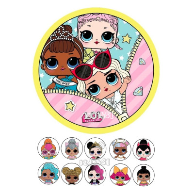 L.O.L. surprise 3 - jedlý papír