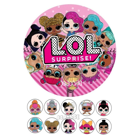 L.O.L. surprise 5 - jedlý papír