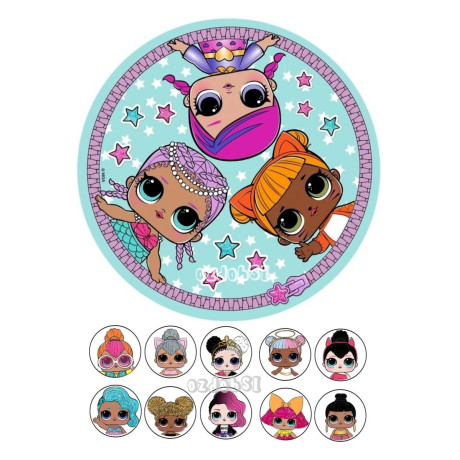 L.O.L. surprise 6 - jedlý papír