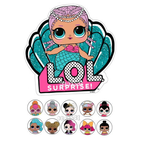 L.O.L. surprise 7 - jedlý papír