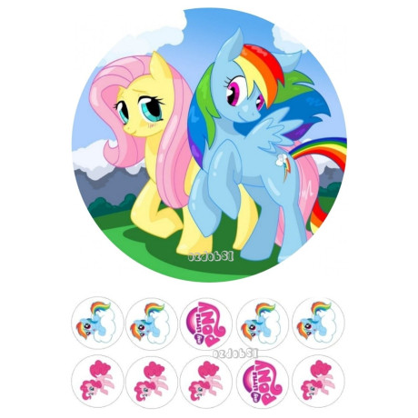 My little pony 5 - jedlý papír