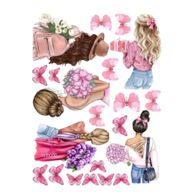 Dívčí motiv 1 - jedlý papír