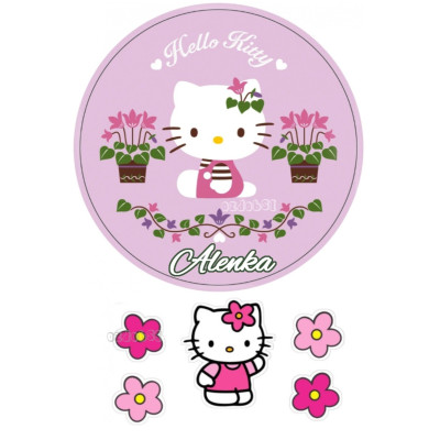 Hello Kitty 5 - jedlý papír