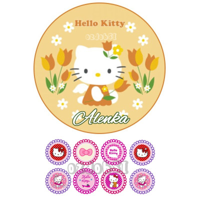 Hello Kitty 1 - jedlý papír