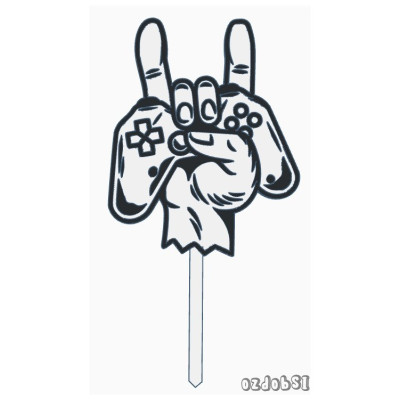 PS4 s rukou - plastový zápich