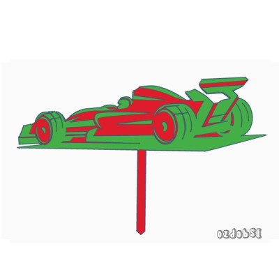 Formule F1 - plastový zápich