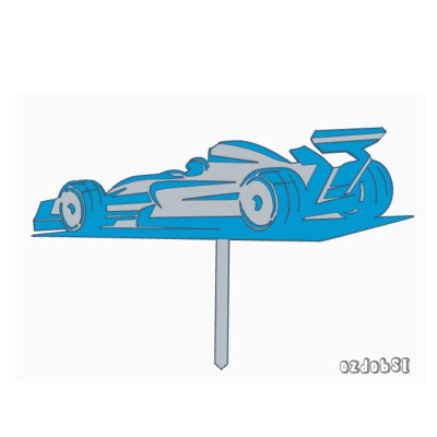 Formule F1 - plastový zápich