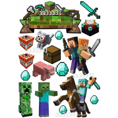 Minecraft č.12 - jedlý papír 