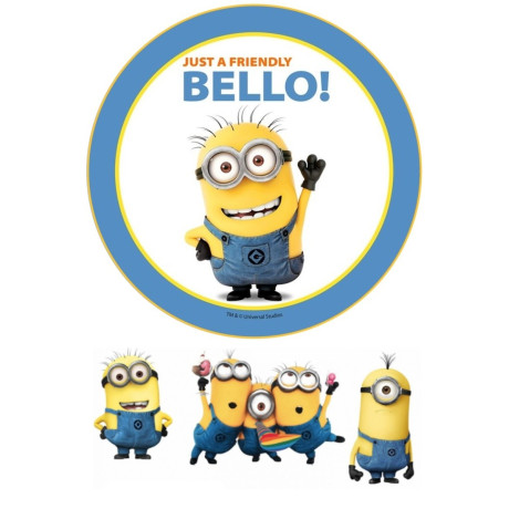 Mimoňové č.2 jedlý papír