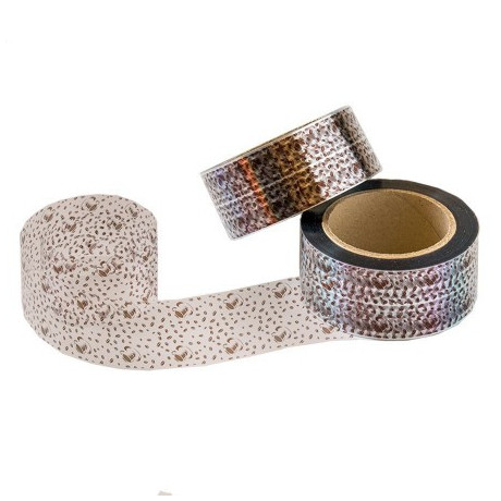 Dortová páska 60mm s potiskem káva