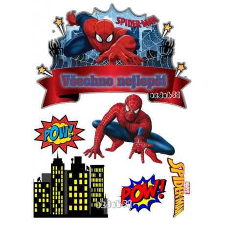 Spiderman 2 - jedlý papír