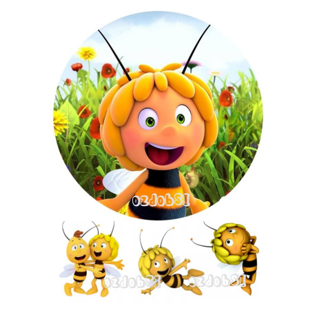 Včelka Mája č.4 jedlý papír