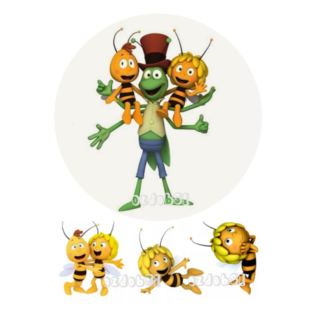 Včelka Mája č.6 jedlý papír 