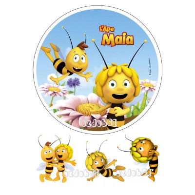 Včelka Mája č.7 jedlý papír 