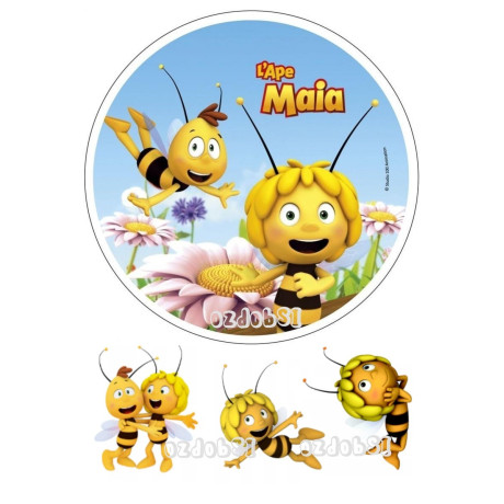 Včelka Mája č.8 jedlý papír 