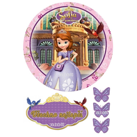 Princezna Sofie č.2 jedlý papír