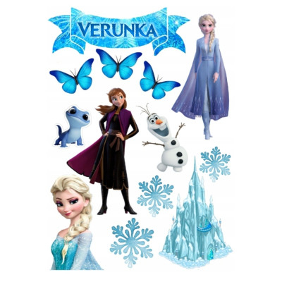 Ledové království 16 - jedlý papír 