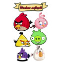 Angry birds č.3 jedlý papír