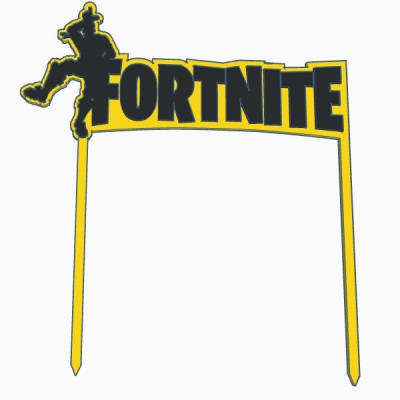 FORTNITE 2 - dortový zápich