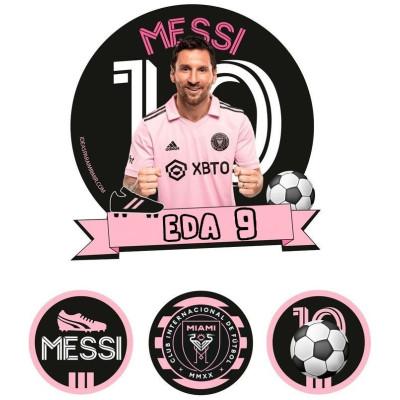 Messi Miami 8 - jedlý papír
