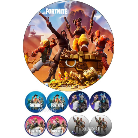 Fortnite č.1 - jedlý papír