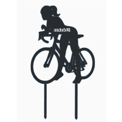 Cyklistka 2 - dortový zápich