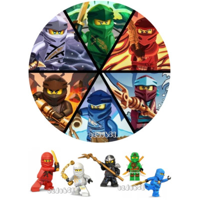 Lego Ninjago 1 - jedlý papír 