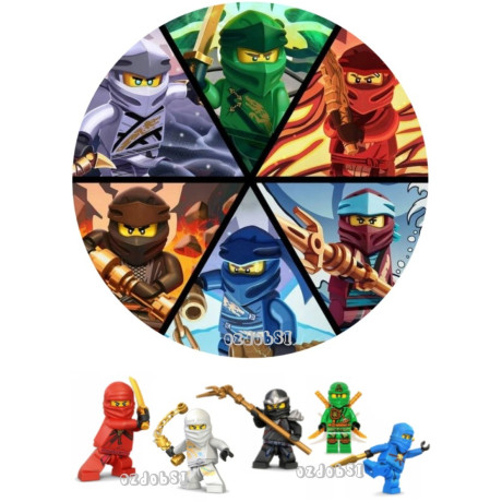 Lego Ninjago 1 - jedlý papír 