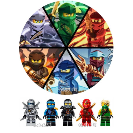 Lego Ninjago 2 - jedlý papír 
