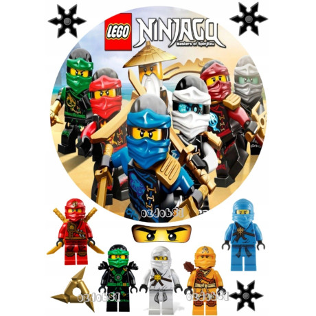 Lego Ninjago 3 - jedlý papír 