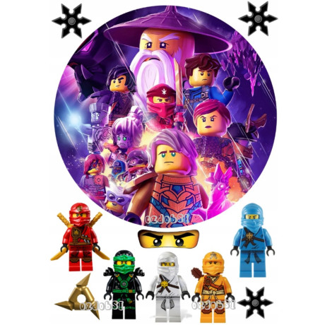 Lego Ninjago 4 - jedlý papír 