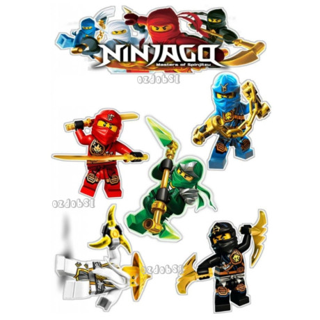 Lego Ninjago 6 - jedlý papír 