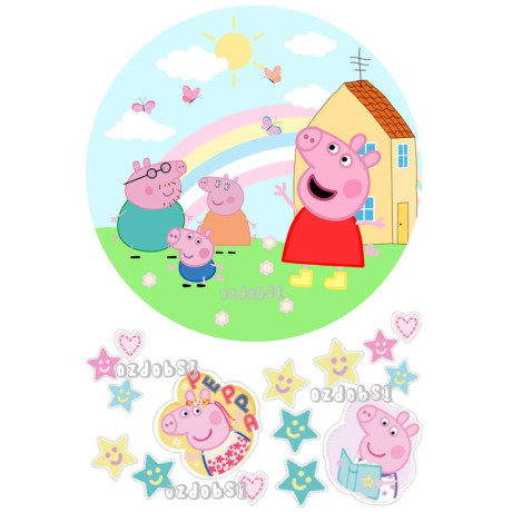 Prasátko Pepina 2 - jedlý papír