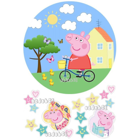 Prasátko Pepina 4 - jedlý papír