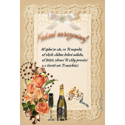 Přání 2 - jedlý papír