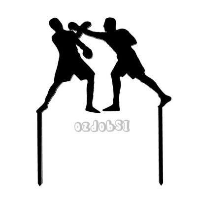 Boxeři - dortový zápich