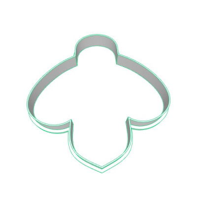 Včela plastové vykrajovátko