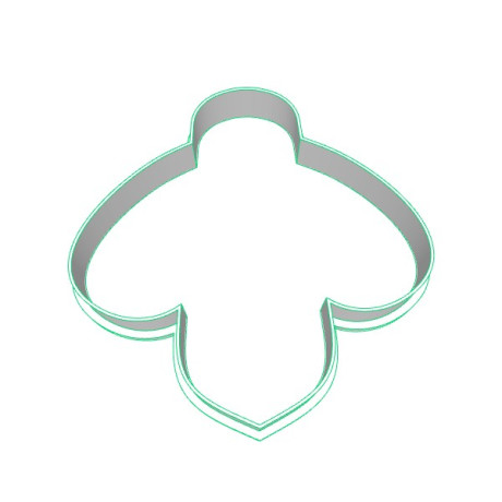 Včela plastové vykrajovátko