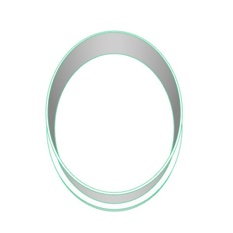 Vajíčko plastové vykrajovátko