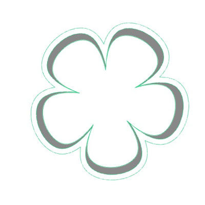 Kytička 2 plastové vykrajovátko