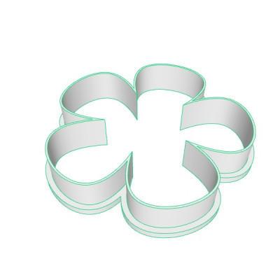 Kytička 2 plastové vykrajovátko