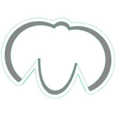 Beruška plastové vykrajovátko